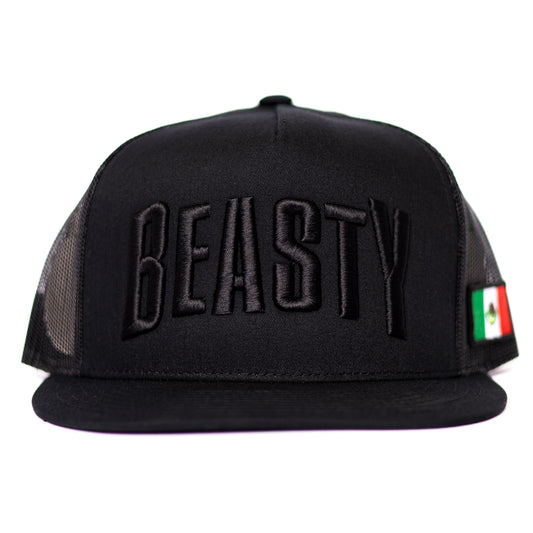 🧢 Beasty Solutions Trucker Hat – Bold Block Letter Edition